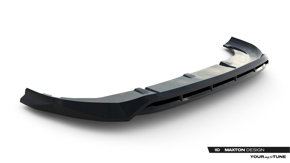 Street+ Spoilerlippe Front Ansatz passend für Jaecoo 7 Mk1 schwarz Hochglanz – Ansicht 6