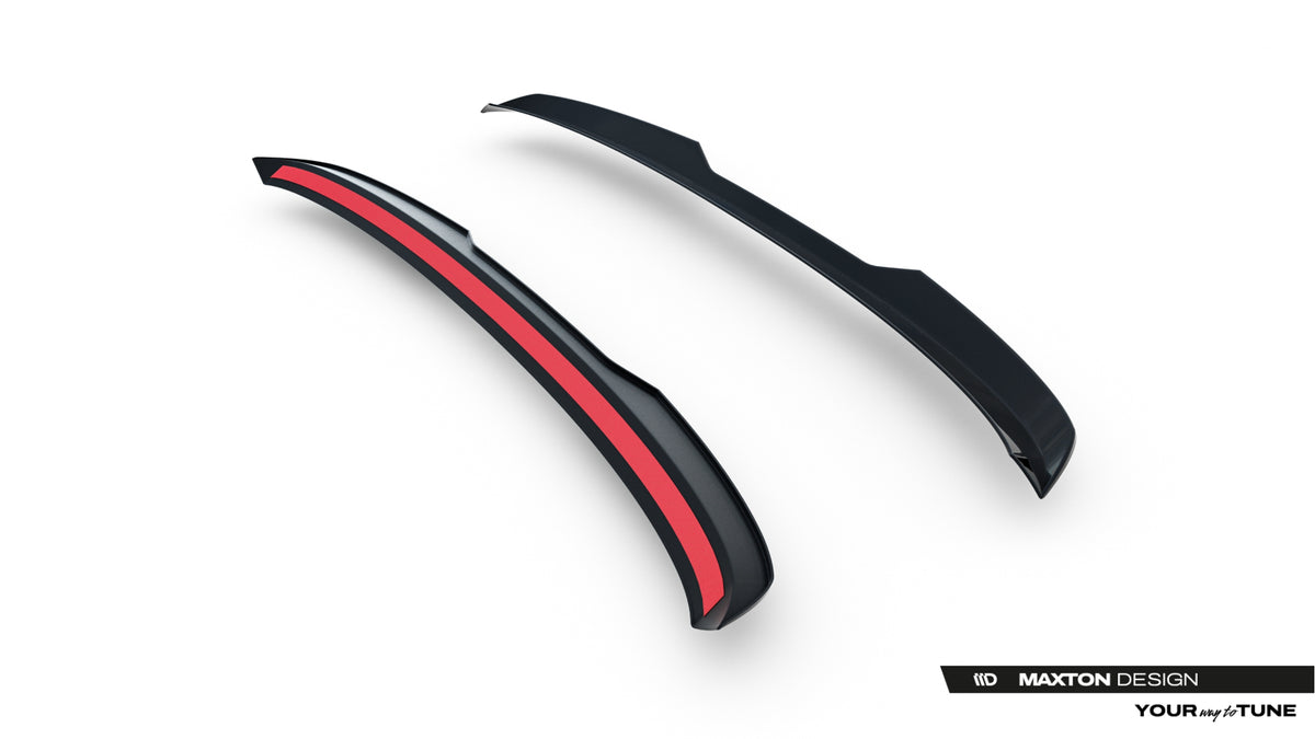 Heckspoiler Lippe VW Golf Variant Mk8 Facelift schwarz Hochglanz – Ansicht 6