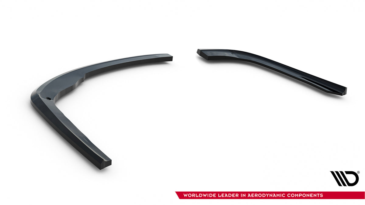 Heck Ansatz Flaps Diffusor V.2 passend für BMW 3er GT M-Paket F34 schwarz Hochglanz – Ansicht 6