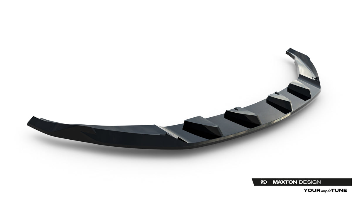 Street+ Spoilerlippe Front Ansatz passend für BYD Seal Mk1 schwarz Hochglanz – Ansicht 6