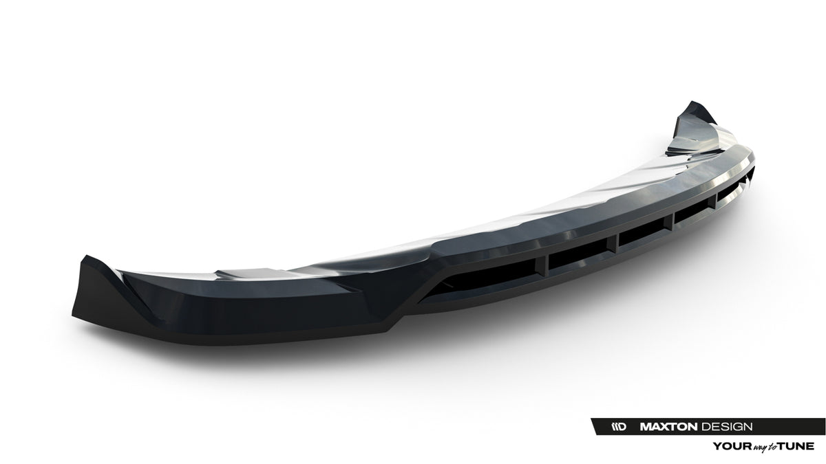Street+ Spoilerlippe Front Ansatz passend für Land Rover Range Rover Sport Mk2 Facelift schwarz Hochglanz – Ansicht 6