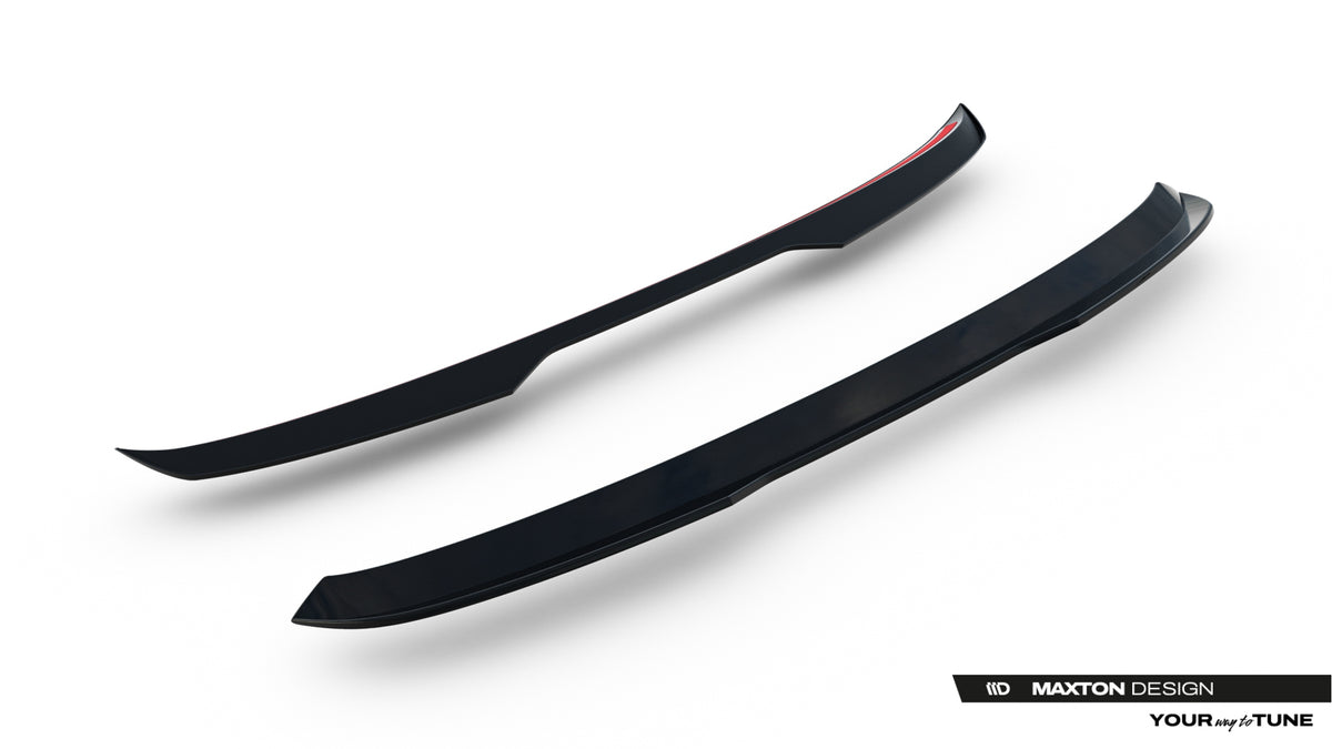 Heckspoiler Lippe VW Golf Variant Mk8 Facelift schwarz Hochglanz – Ansicht 5