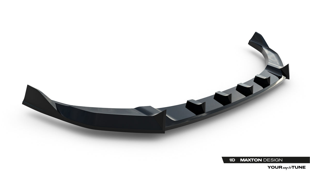 Street+ Spoilerlippe Front Ansatz passend für Hyundai Tucson Mk4 Facelift schwarz Hochglanz – Ansicht 7