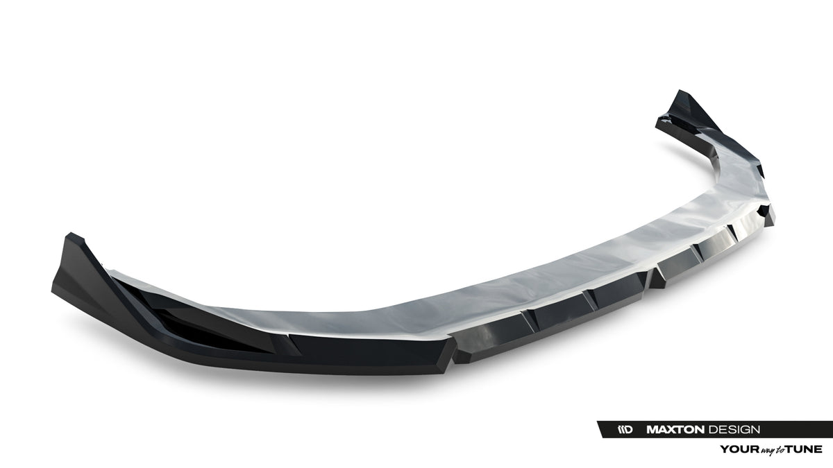 Street+ Spoilerlippe Front Ansatz passend für BMW X2 M35i U10 schwarz Hochglanz – Ansicht 7