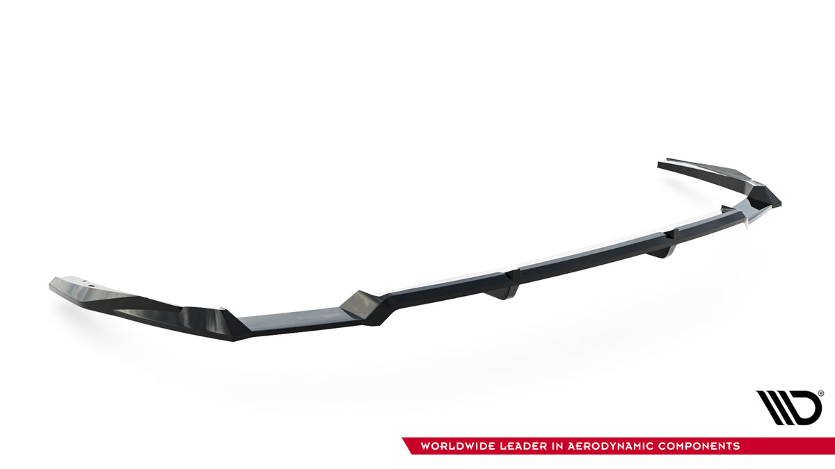 Street+ Mittlerer Diffusor RACE passend für Audi A5 S-Line Limousine / Avant B10 schwarz Hochglanz – Ansicht 6