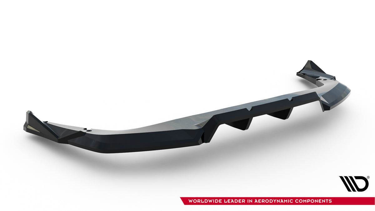 Street+ Mittlerer Diffusor RACE passend für BMW X2 M-Paket / iX2 U10 schwarz Hochglanz – Ansicht 4