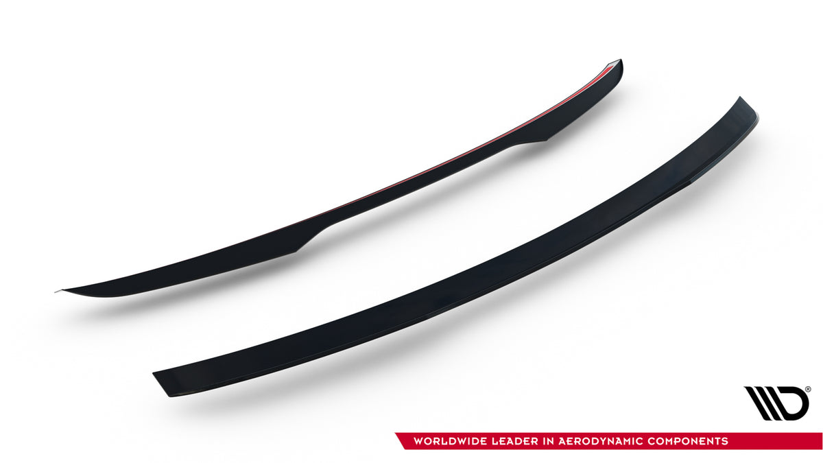 Niedriger Heckspoiler Lippe MG HS Mk2 schwarz Hochglanz – Ansicht 4