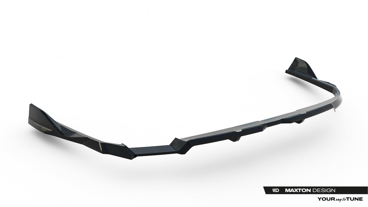 Street+ Mittlerer Diffusor RACE V.2 passend für Audi A6 S-Line C9 schwarz Hochglanz – Ansicht 8