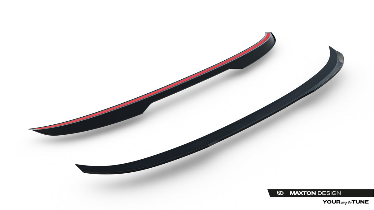 Heckspoiler Lippe BMW 3er Sportline Limousine F30 schwarz Hochglanz – Ansicht 6