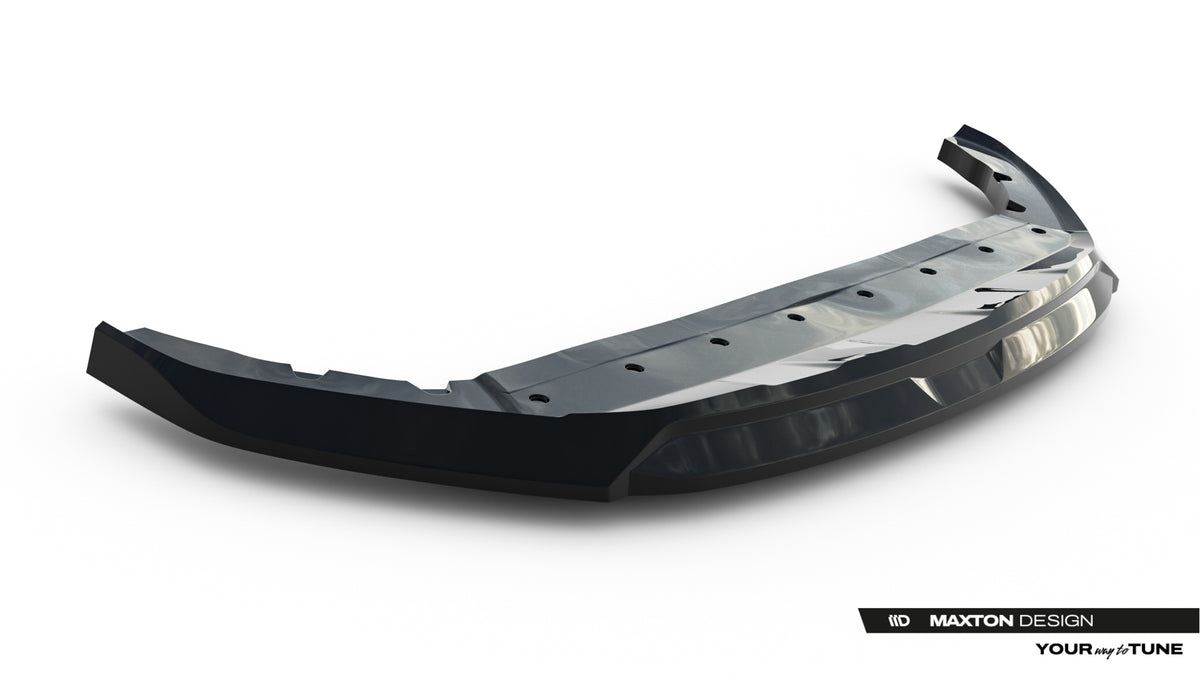Street+ Spoilerlippe Front Ansatz V.2 passend für BYD Seal U Mk1 schwarz Hochglanz – Ansicht 6