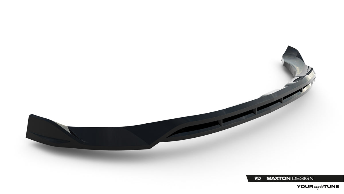 Street+ Spoilerlippe Front Ansatz passend für Mercedes-Benz GLC Coupe C254 schwarz Hochglanz – Ansicht 6