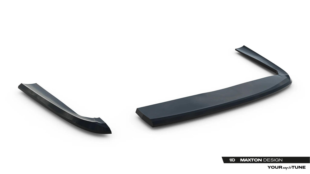 Heck Ansatz Flaps Diffusor passend für BMW M3 / 3 M-Paket Coupe / Cabrio E36 schwarz Hochglanz – Ansicht 5