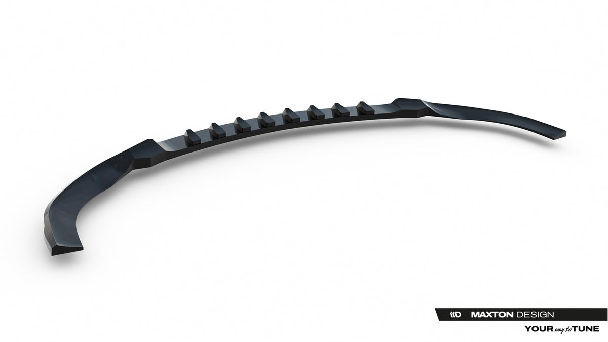 Street+ Spoilerlippe Front Ansatz passend für Mercedes-AMG CLE 53 Aero C236 schwarz Hochglanz – Ansicht 9