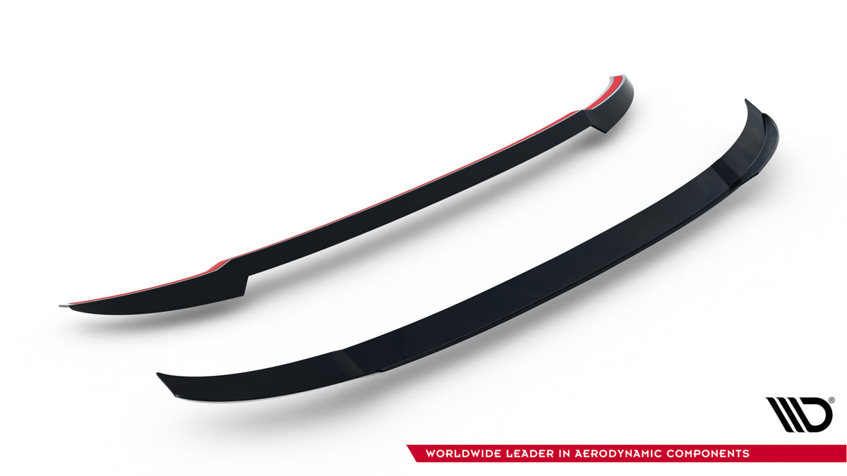 Heckspoiler Lippe Skoda Kodiaq RS Mk2 schwarz Hochglanz – Ansicht 5