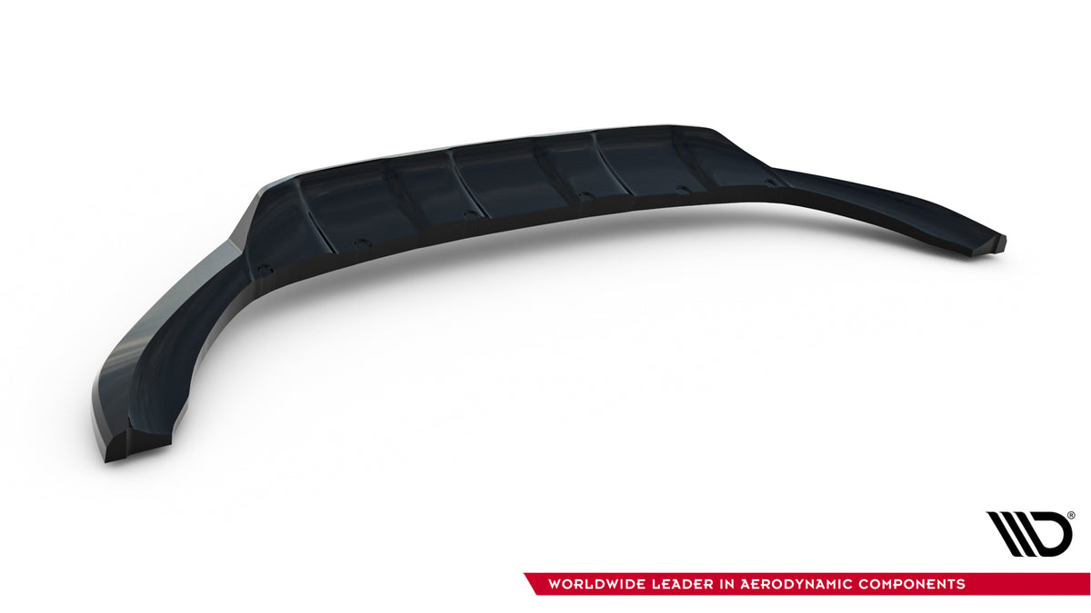 Street+ Spoilerlippe Front Ansatz passend für Volvo XC60 Mk1 Facelift schwarz Hochglanz – Ansicht 5