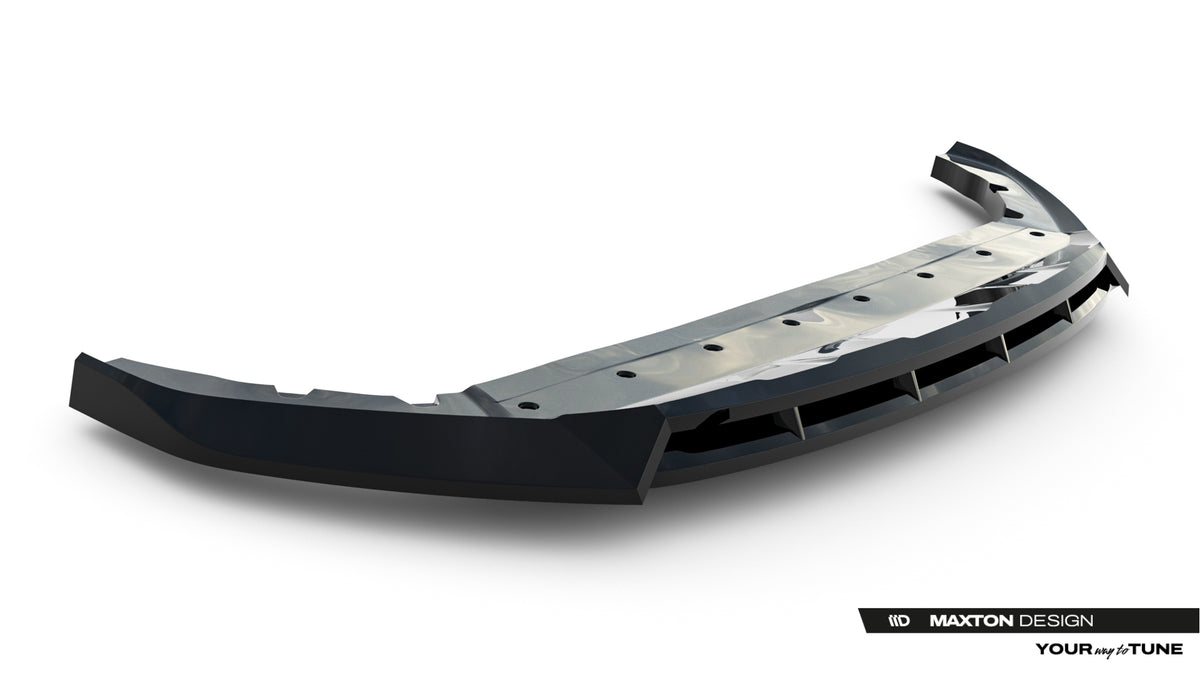 Street+ Spoilerlippe Front Ansatz V.1 passend für BYD Seal U Mk1 schwarz Hochglanz – Ansicht 6