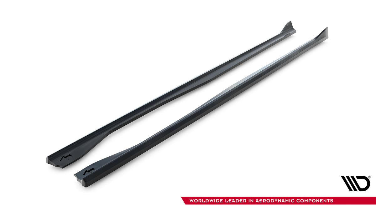 Street+ Seitenschweller Leisten passend für Mazda MX-5 Mk3 (NC) Facelift schwarz Hochglanz – Ansicht 5