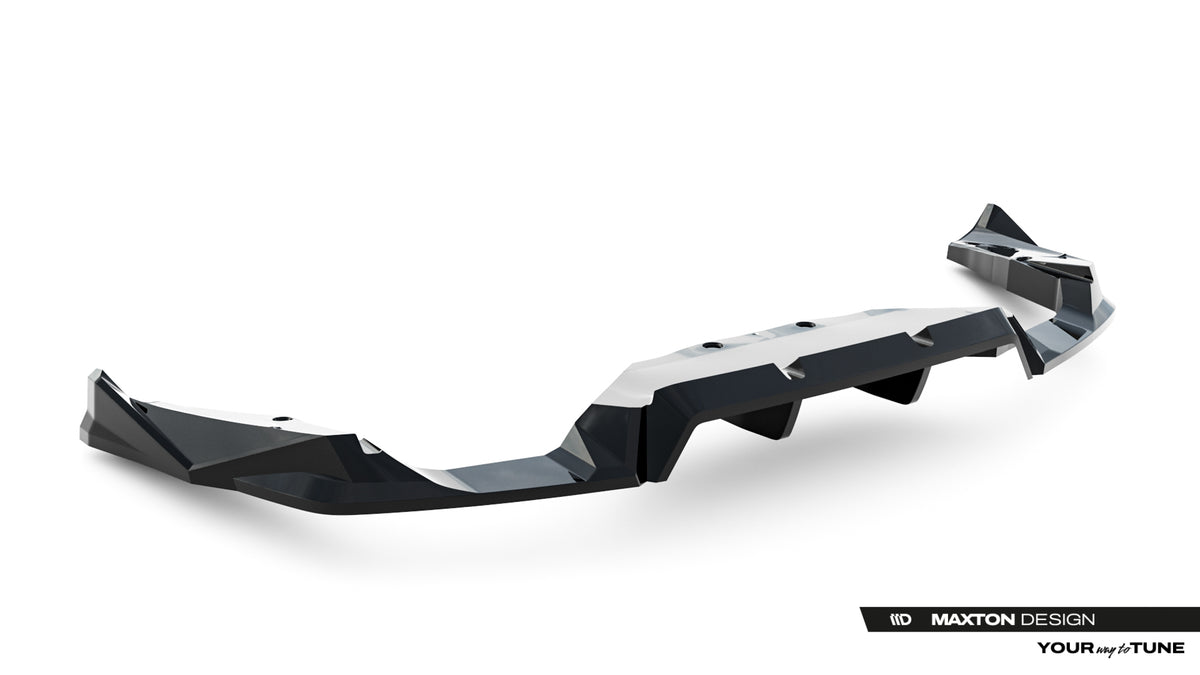 Street+ Mittlerer Diffusor RACE passend für BMW X2 M35i U10 schwarz Hochglanz – Ansicht 7