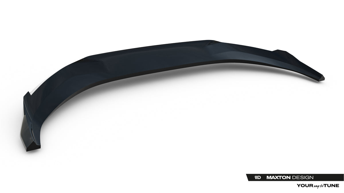 Street+ Spoilerlippe Front Ansatz V.1 passend für Audi A6 S-Line C9 schwarz Hochglanz – Ansicht 9