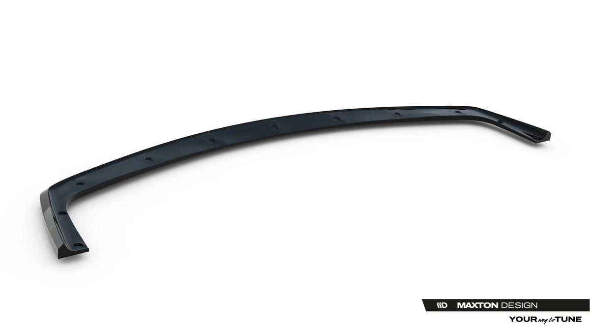 Street+ Spoilerlippe Front Ansatz V.3 passend für BMW M3 / 3 M-Paket Coupe / Cabrio E36 schwarz Hochglanz – Ansicht 6