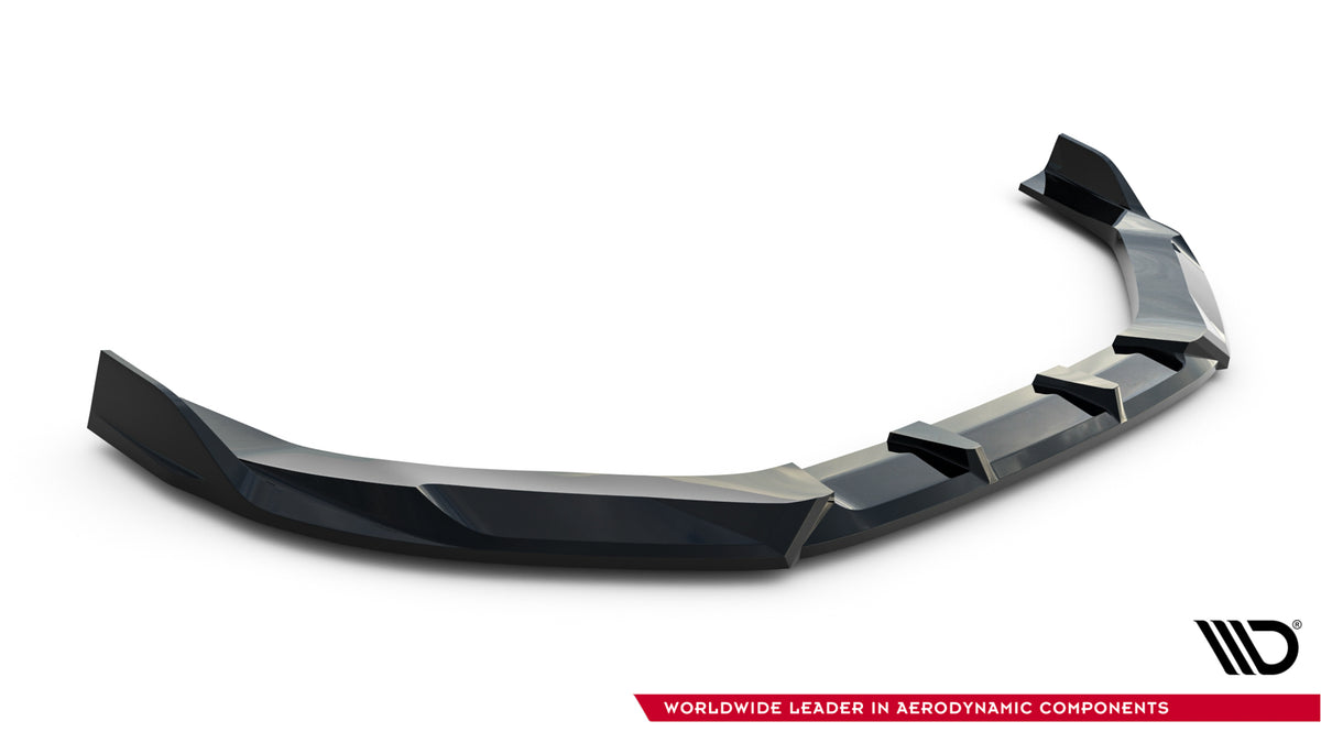 Street+ Spoilerlippe Front Ansatz V.3 passend für Audi RS3 Sportback 8Y Facelift schwarz Hochglanz – Ansicht 6