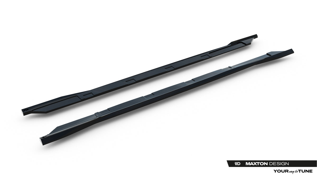 Street+ Seitenschweller Leisten passend für BYD Seal Mk1 schwarz Hochglanz – Ansicht 5
