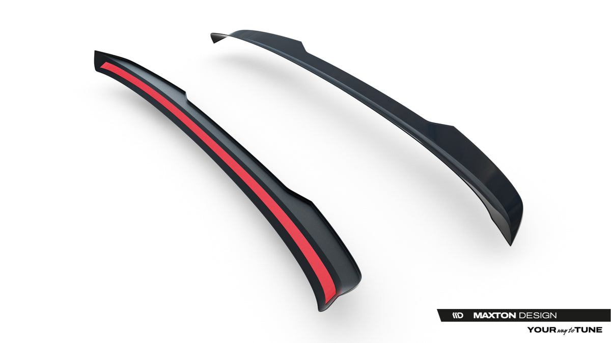 Heckspoiler Lippe VW Touareg Elegance Mk3 Facelift schwarz Hochglanz – Ansicht 6