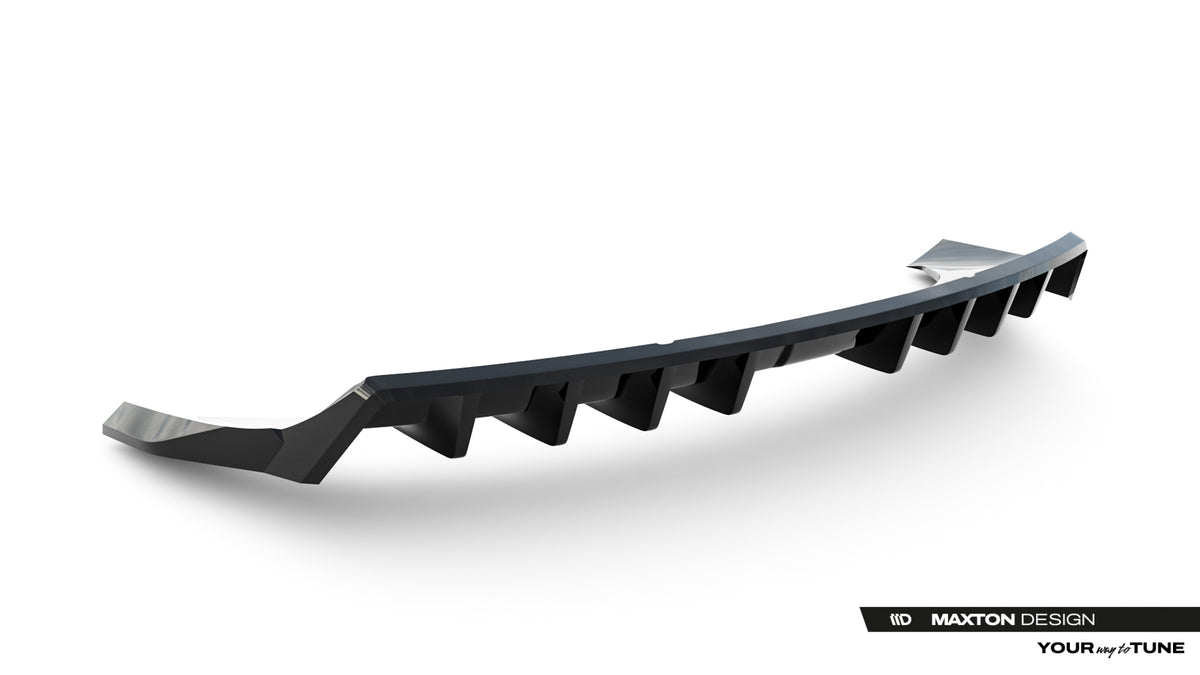Street+ Mittlerer Diffusor RACE passend für BYD Sealion 7 Mk1 schwarz Hochglanz – Ansicht 7