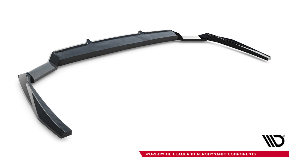 Street+ Mittlerer Diffusor RACE passend für Audi A5 S-Line Limousine / Avant B10 schwarz Hochglanz – Ansicht 7