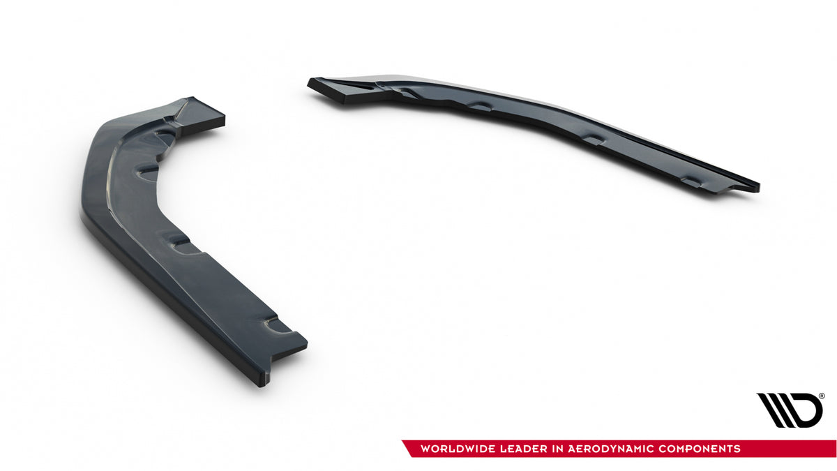 Heck Ansatz Flaps Diffusor V.3 passend für BMW M3 Limousine / Touring G80 / G81 schwarz Hochglanz – Ansicht 7