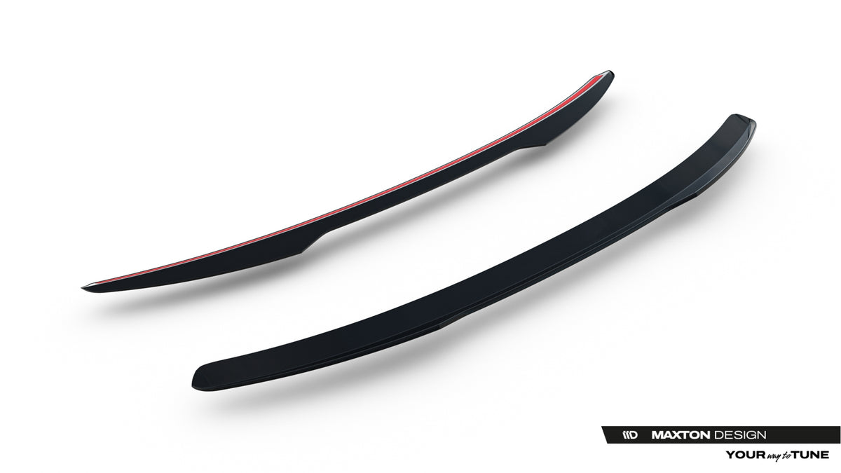 Höher Heckspoiler Lippe BYD Seal U Mk1 schwarz Hochglanz – Ansicht 6