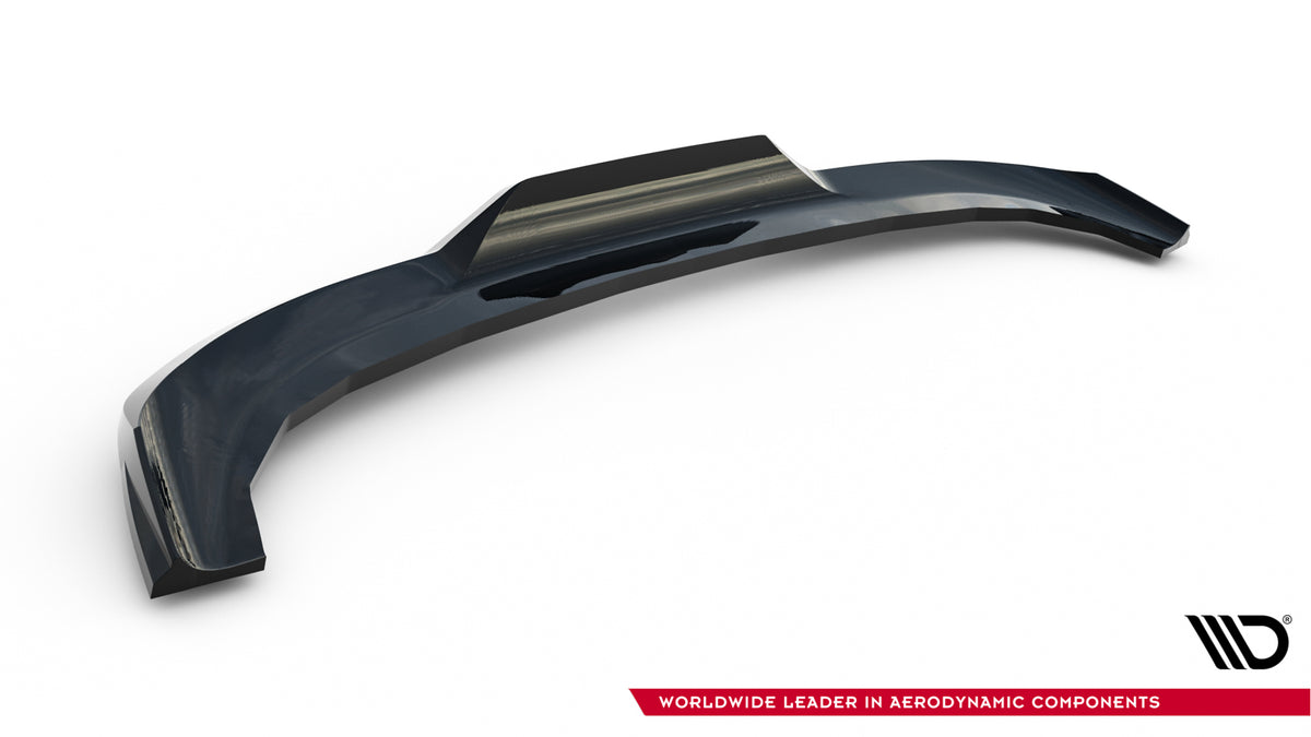 Mittlerer Diffusor Heck Ansatz DTM Look passend für Renault Megane E-Tech Electric Mk1 schwarz Hochglanz – Ansicht 7