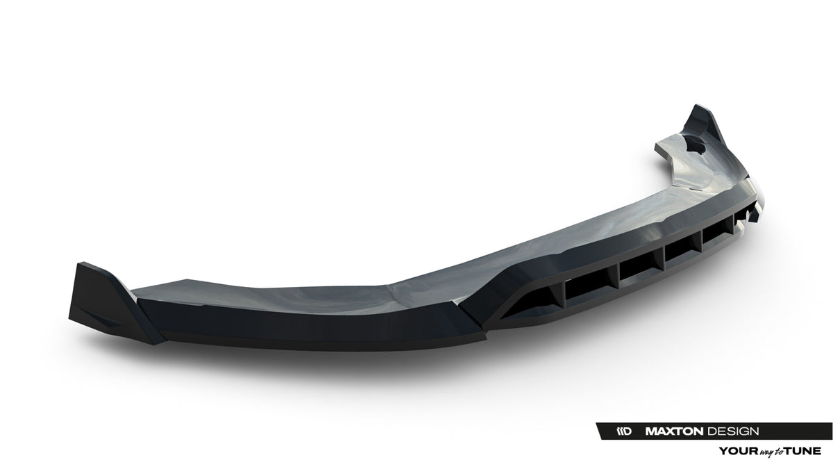 Street+ Spoilerlippe Front Ansatz passend für Land Rover Range Rover Evoque Dynamic Mk2 schwarz Hochglanz – Ansicht 6