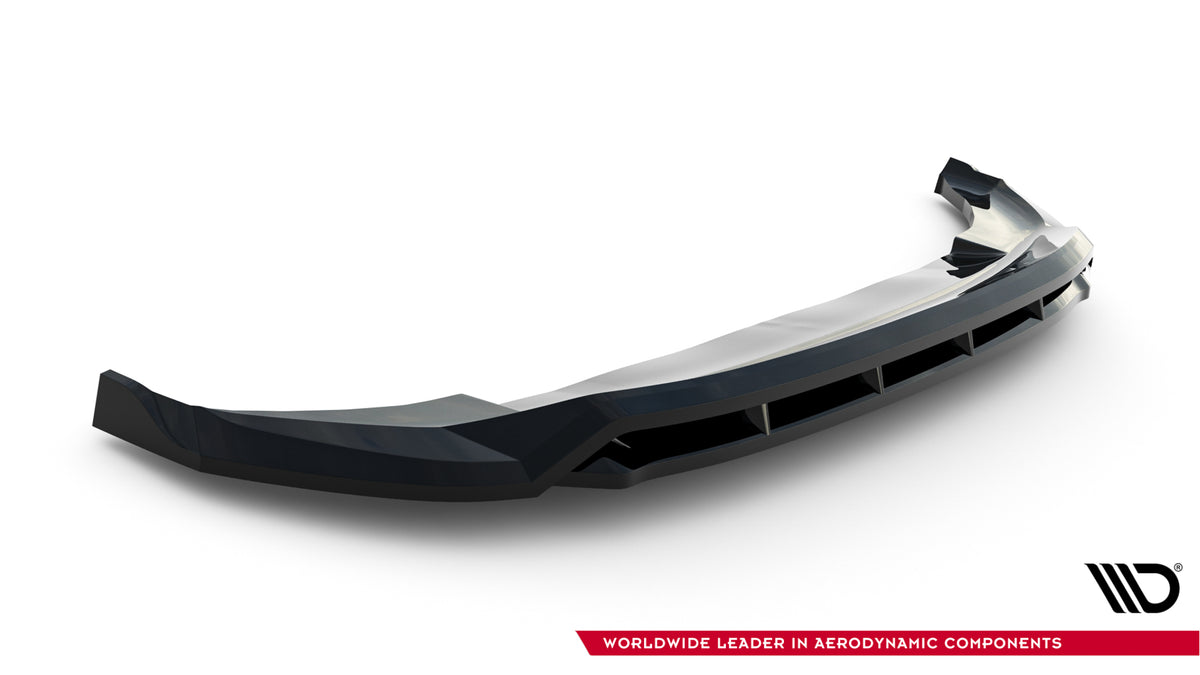 Street+ Spoilerlippe Front Ansatz passend für Omoda 5 Mk1 schwarz Hochglanz – Ansicht 6