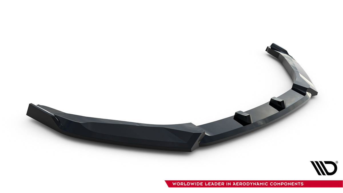 Street+ Spoilerlippe Front Ansatz V.1 passend für Subaru BRZ Mk2 schwarz Hochglanz – Ansicht 5