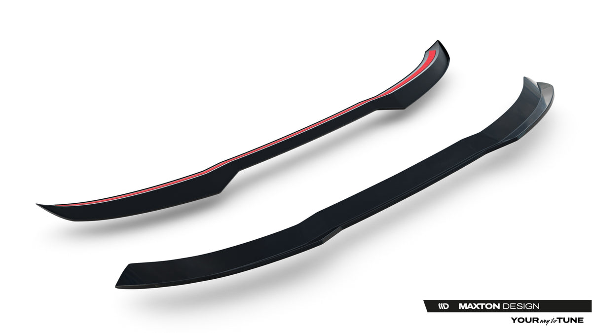 Heckspoiler Lippe VW Tiguan R-Line Mk3  schwarz Hochglanz – Ansicht 8