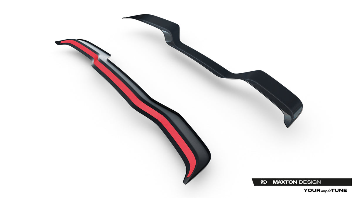 Heckspoiler Lippe Toyota C-HR Mk2 schwarz Hochglanz – Ansicht 5