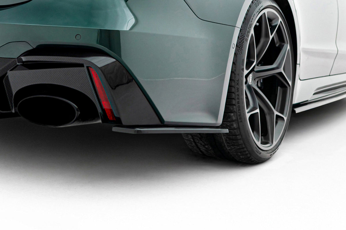 Prepreg Carbon Fiber Heck Ansatz Flaps Diffusor passend für Audi RS7 C8 – Ansicht 3
