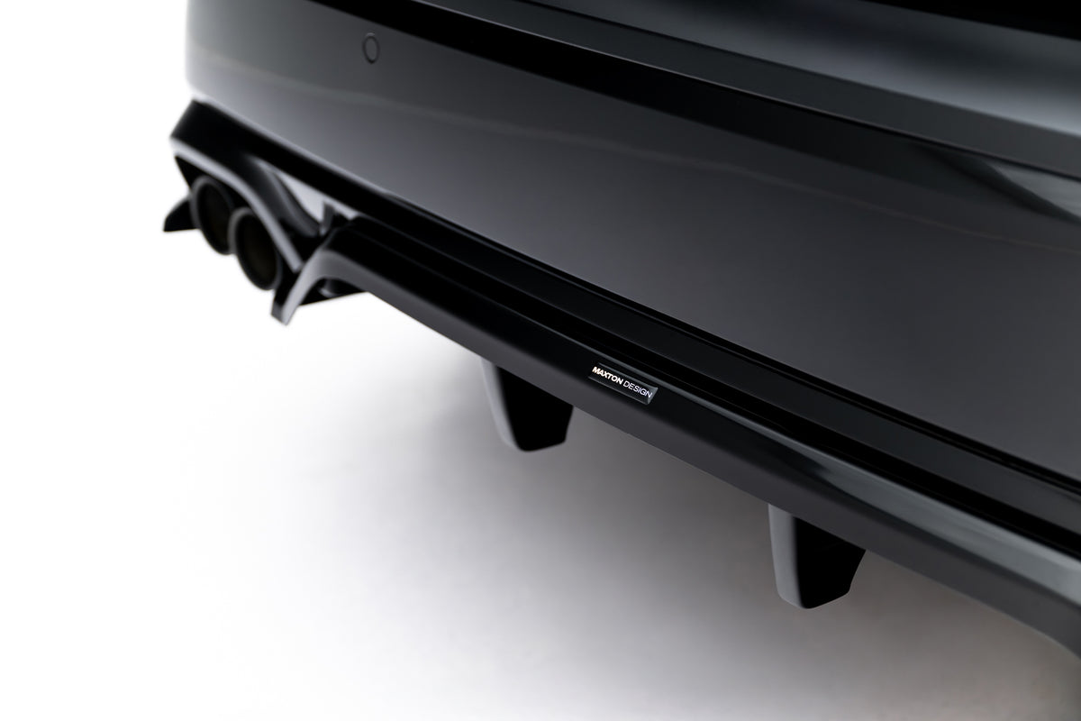 Street+ Mittlerer Diffusor RACE passend für BMW X1 M35i U11 schwarz Hochglanz – Ansicht 1
