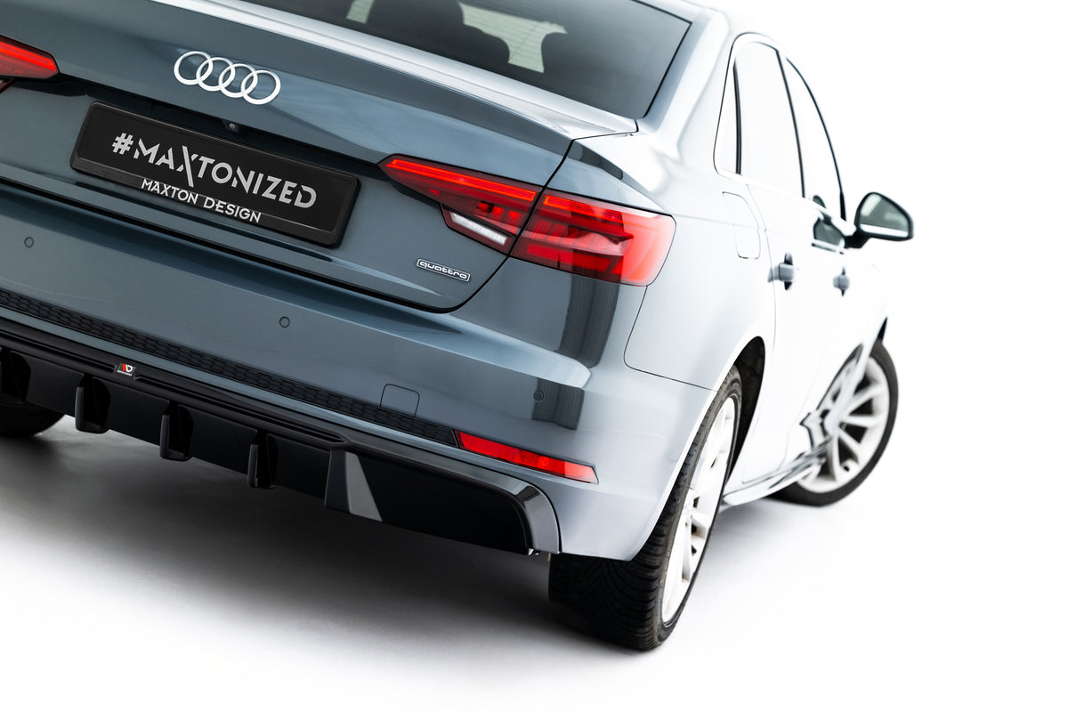 Diffusor Heck Ansatz V.2 passend für Audi A4 S-Line Limousine / Avant B9 – Ansicht 5