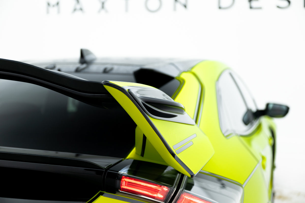 Spoiler Seiten Erweiterung Honda Civic Type-R Mk10 / Mk10 Facelift schwarz Hochglanz – Ansicht 4
