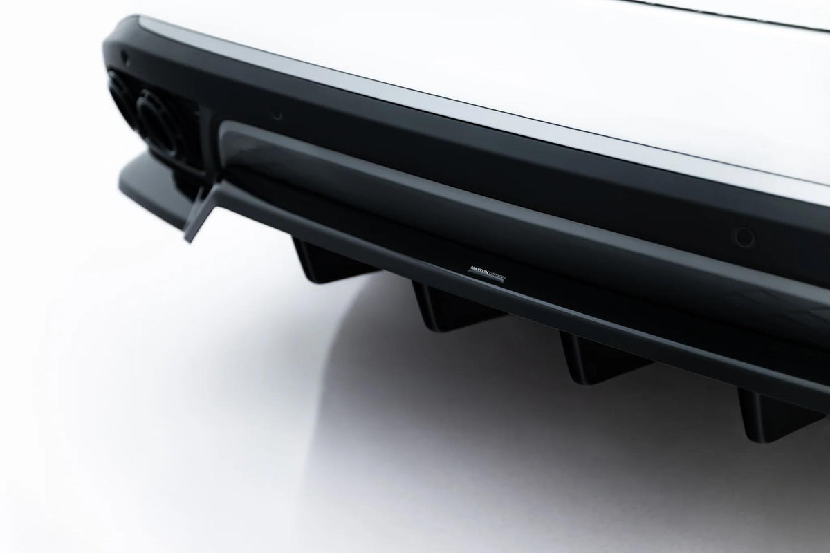 Street+ Mittlerer Diffusor RACE passend für Omoda 9 Mk1 schwarz Hochglanz – Ansicht 2