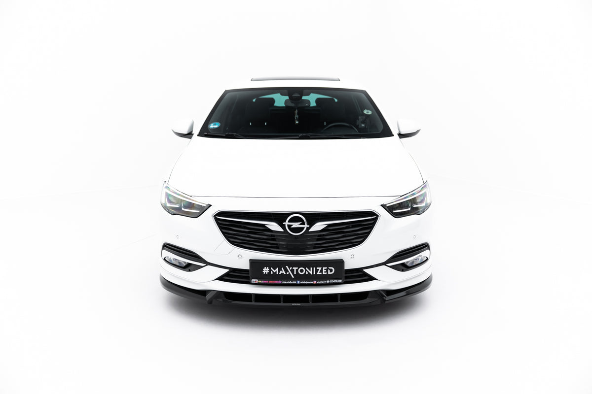 Street+ Spoilerlippe Front Ansatz passend für Opel Insignia OPC-Line Mk2 schwarz Hochglanz – Ansicht 3