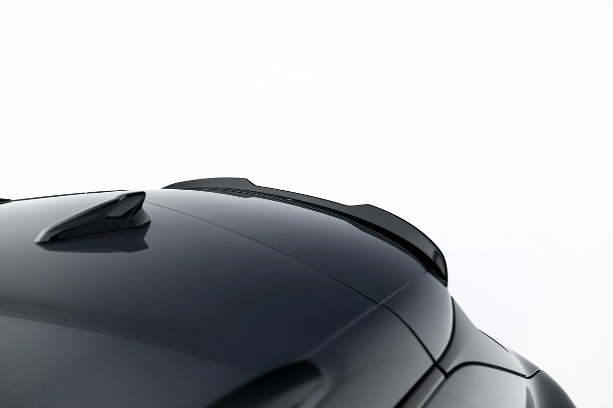 Heckspoiler Lippe Audi Q6 e-tron Standard / S-Line / SQ6 e-tron SUV Mk1 schwarz Hochglanz – Ansicht 1