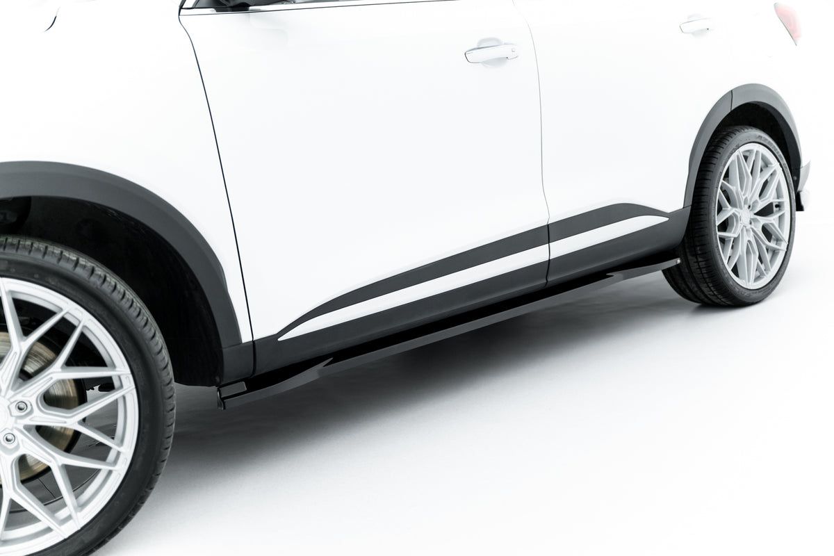 Street+ Seitenschweller Leisten passend für MG HS Mk1 Facelift schwarz Hochglanz – Ansicht 2