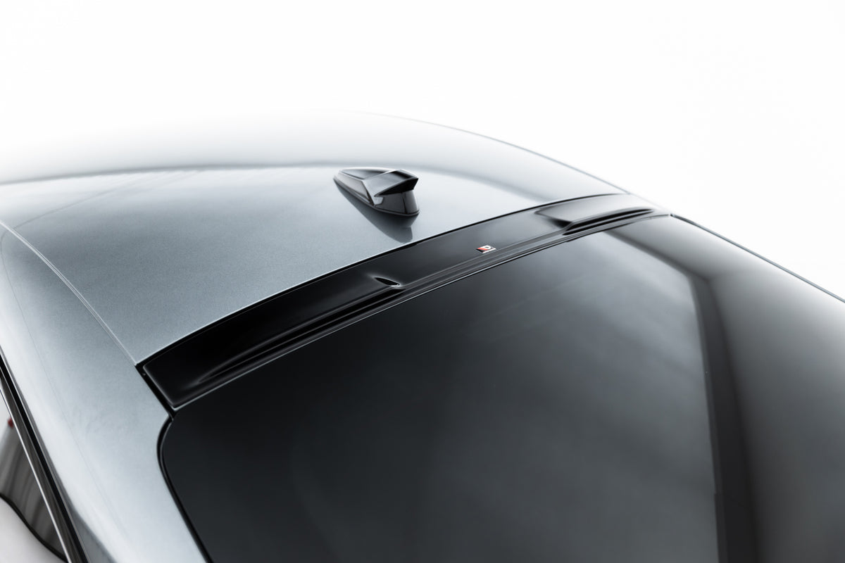 Heckscheiben Spoiler passend für Audi A5 S-Line / S5 Limousine B10 schwarz Hochglanz – Ansicht 5