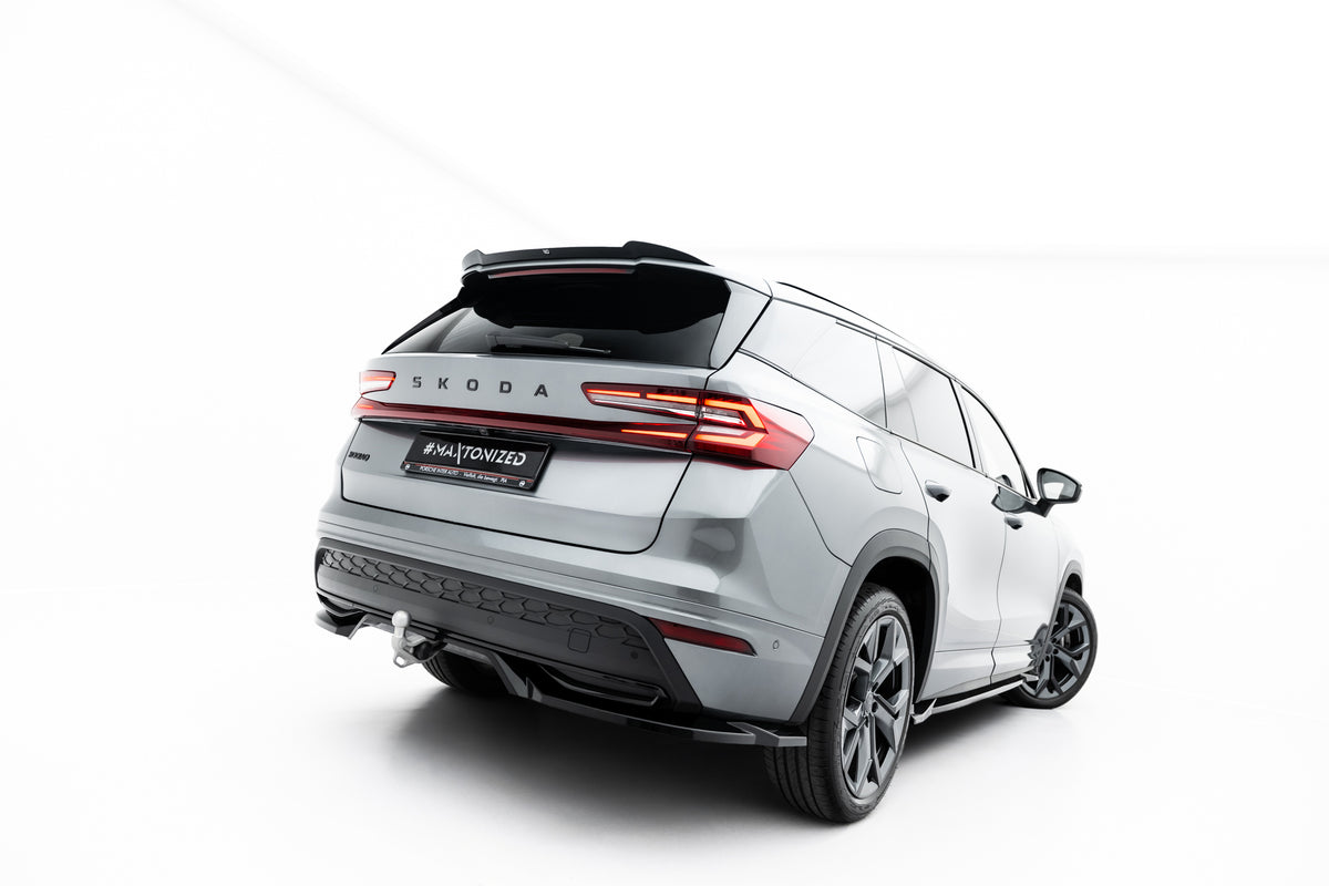 Street+ Mittlerer Diffusor RACE passend für Skoda Kodiaq Sportline Mk2 schwarz Hochglanz – Ansicht 1