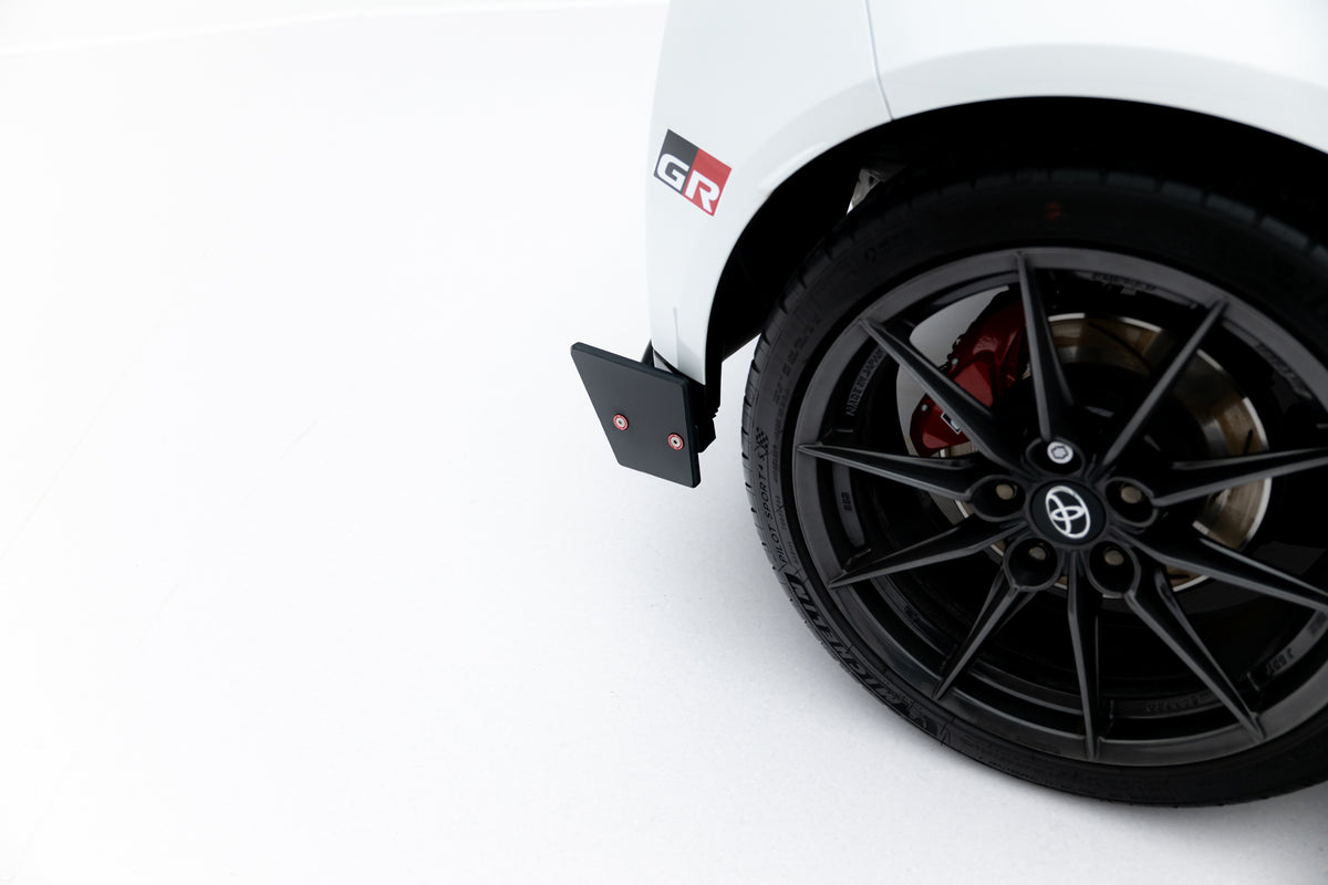 Heck Ansatz Flaps Diffusor V.2 + Flaps passend für Toyota GR Yaris Mk4 – Ansicht 3