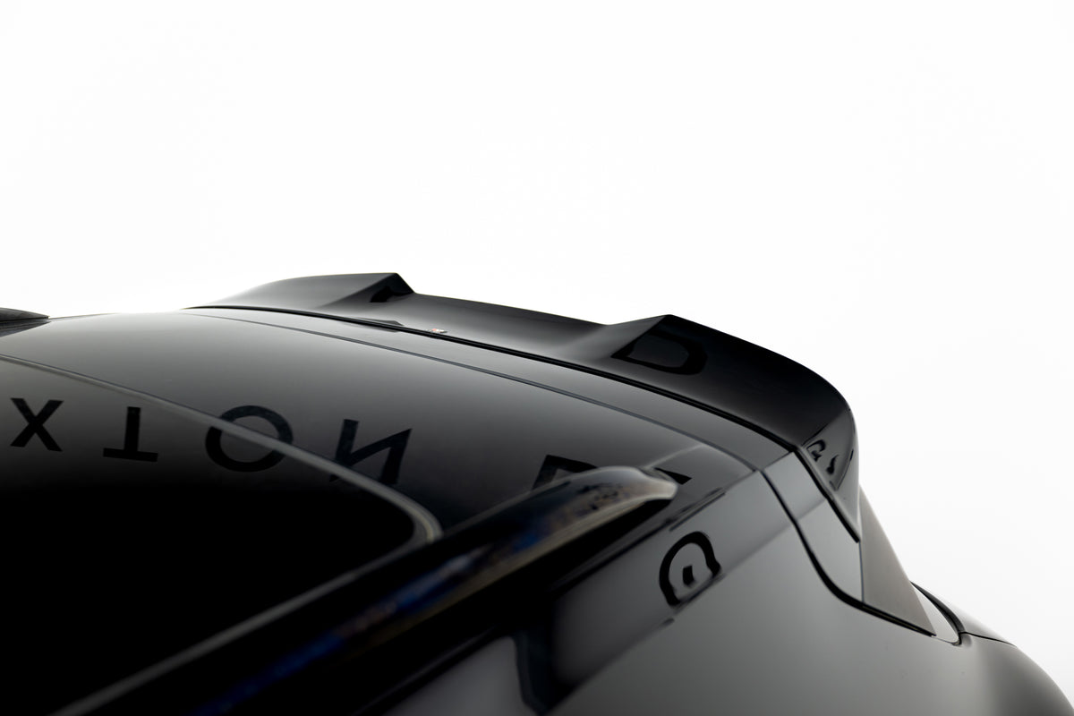 Heckspoiler Lippe 3D Porsche Cayenne SUV Mk3 Facelift schwarz Hochglanz – Ansicht 3