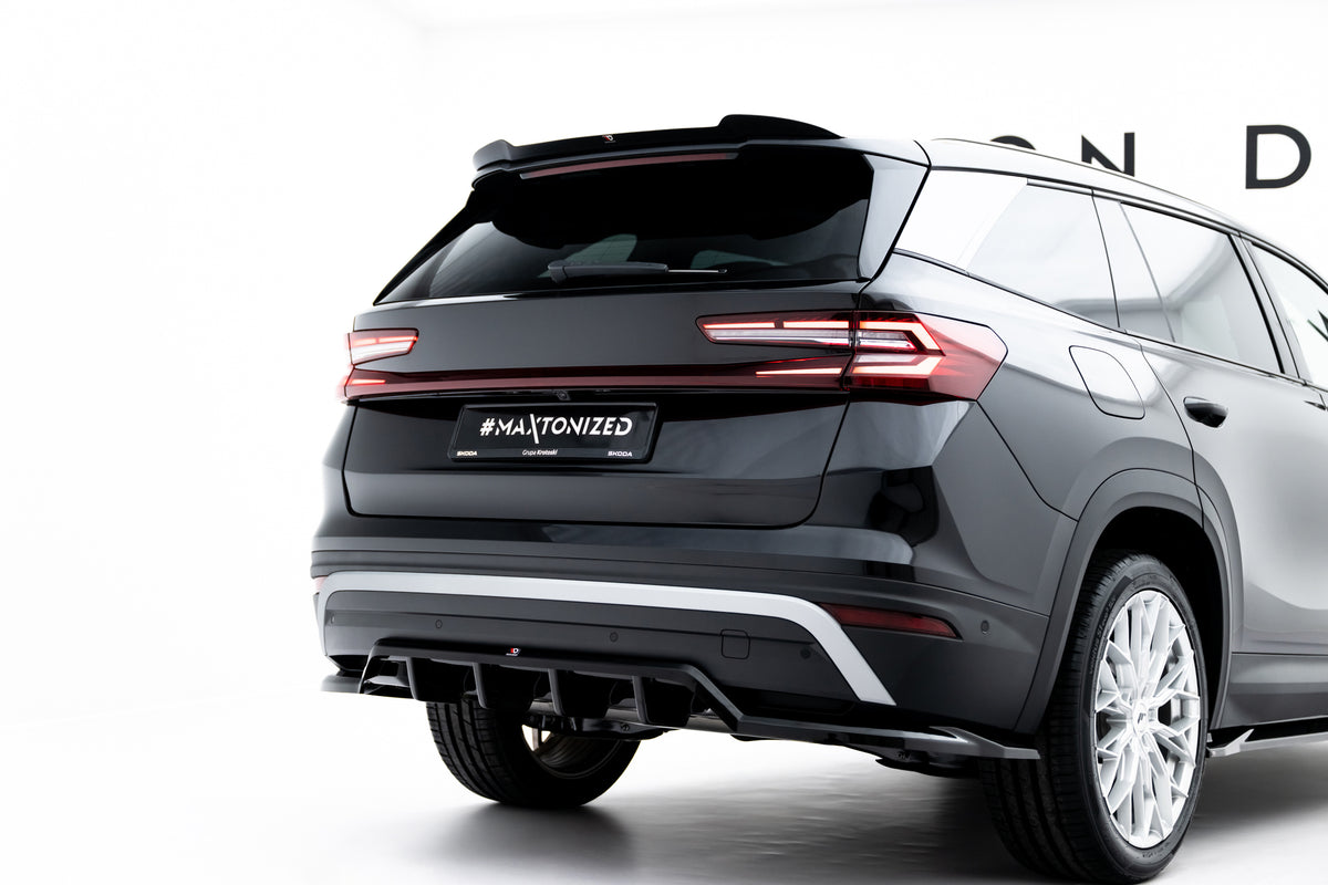 Heckspoiler Lippe Skoda Kodiaq RS Mk2 schwarz Hochglanz – Ansicht 1